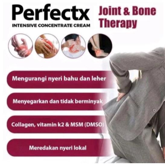 Cream Perfect Therapy Body Mengurangi Nhyeri Bahu Leher Lutut Original - Gambar 6