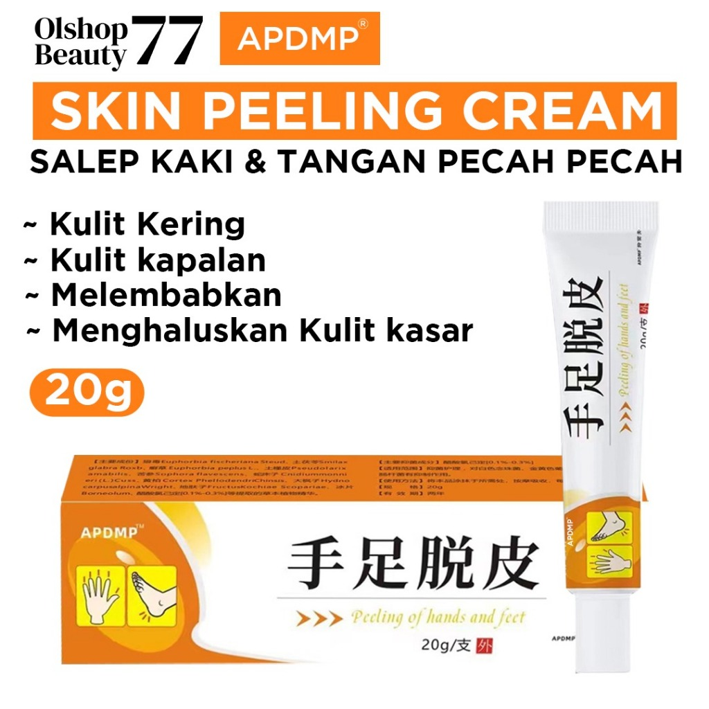 SALEP KAKI TANGAN PECAH PECAH SKIN PEELING CREAM - Gambar 5