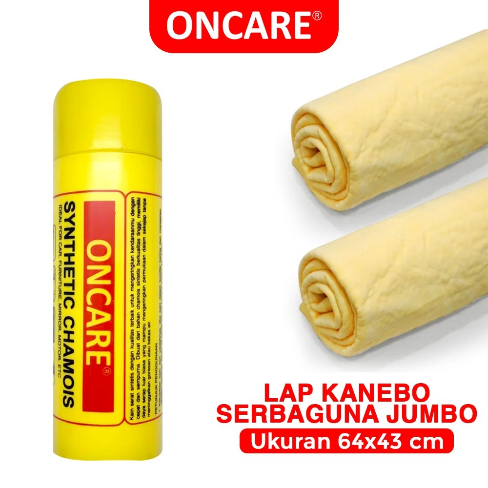 LAP KANEBO ONECARE JUMBO SERBA GUNA BAHAN PREMIUM TEBAL DAYA TAHAN SERAP AIR TINGGI 100% ORIGINAL - Gambar 6