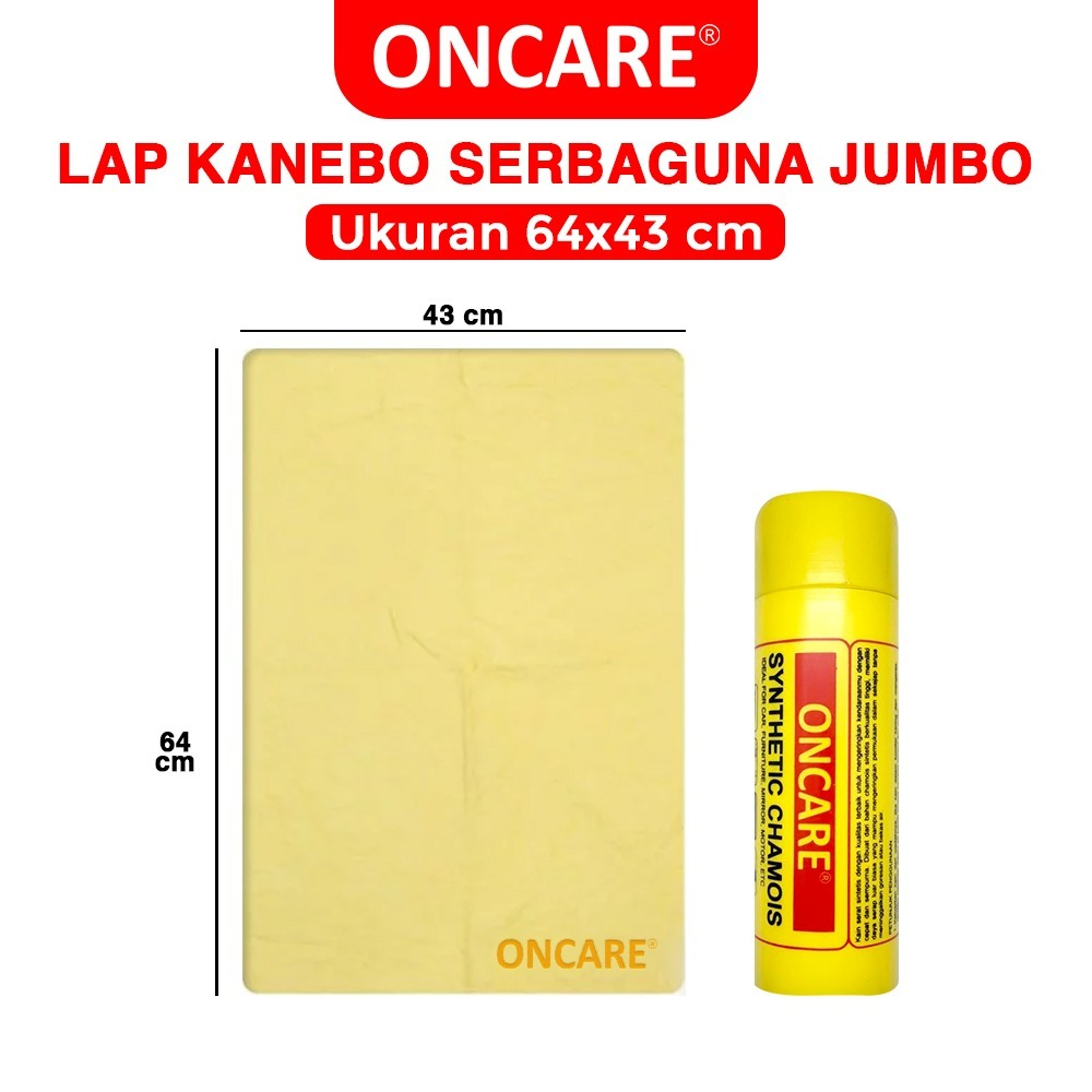 LAP KANEBO ONECARE JUMBO SERBA GUNA BAHAN PREMIUM TEBAL DAYA TAHAN SERAP AIR TINGGI 100% ORIGINAL - Gambar 5