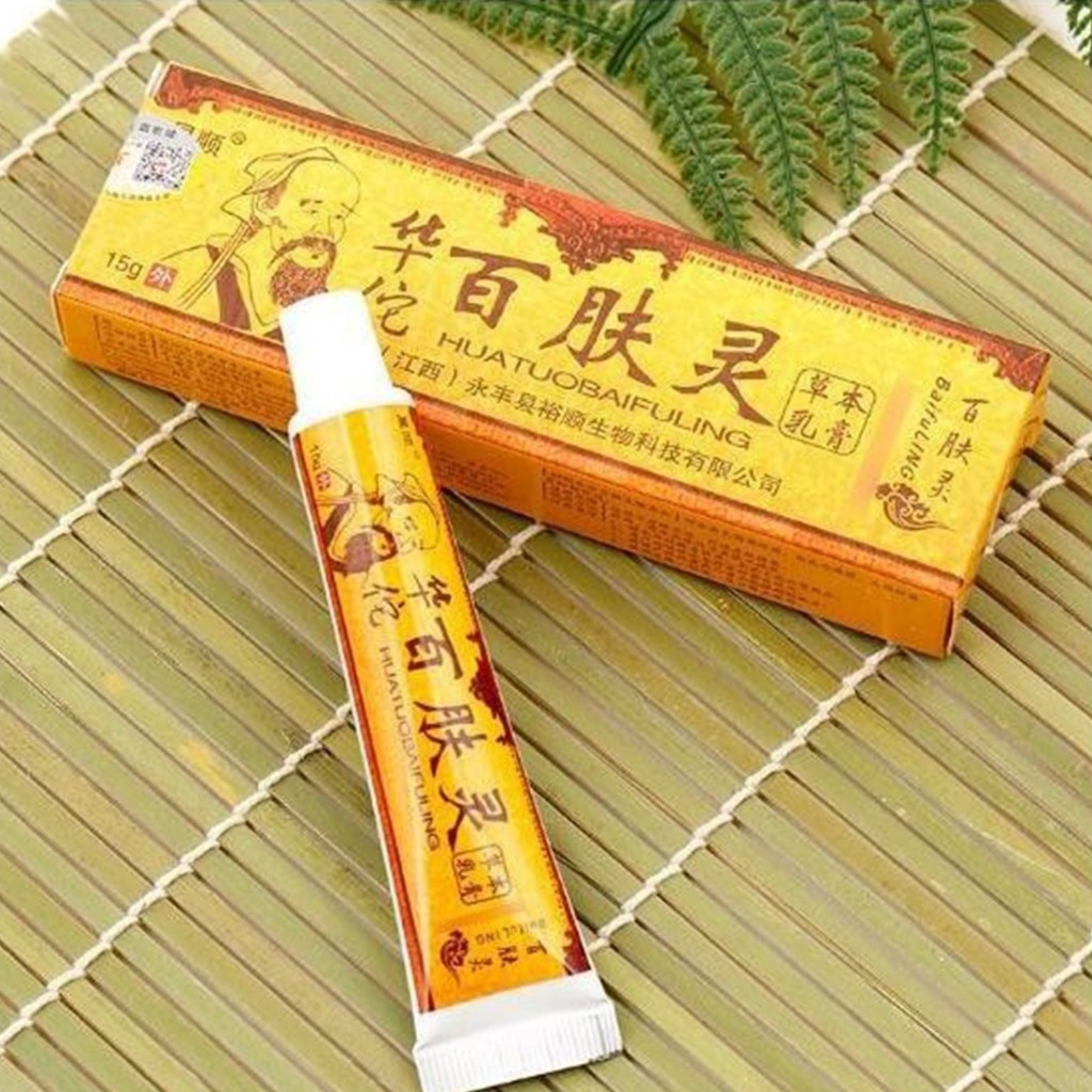 Huatuobaifuling Salep Gatal Kulit Alergi Original New - Gambar 5