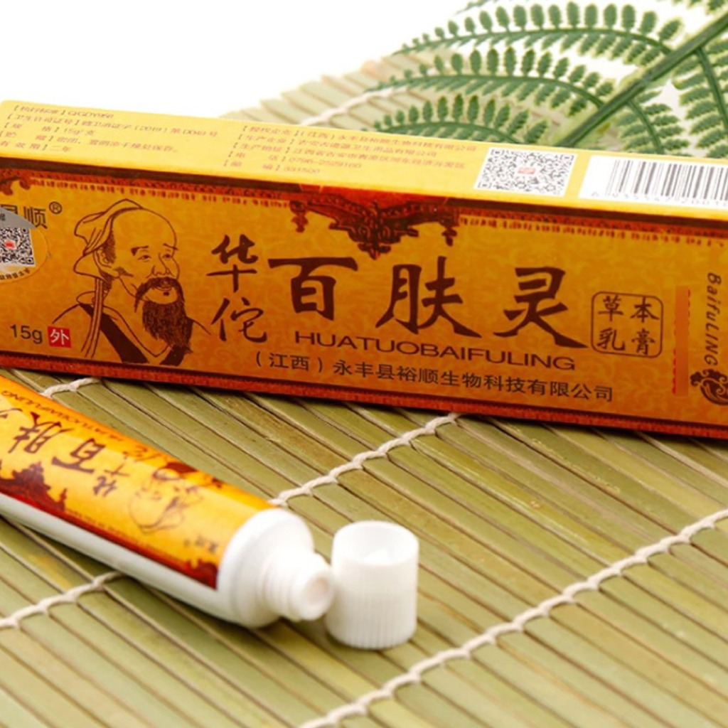 Huatuobaifuling Salep Gatal Kulit Alergi Original New - Gambar 2