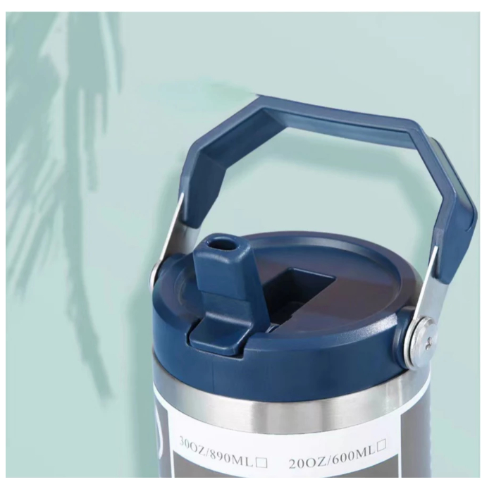 PROMO TUMBLER STANLESS MUG 900ML TERMOS TUMBLER VACUUMI INSULAR BOTOL MINUM PREMIUM TAHAN PANAS DAN DINGIN - Gambar 8