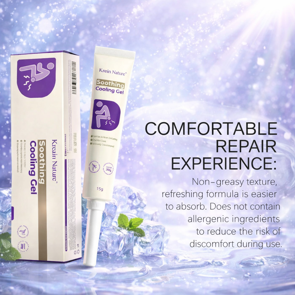 KREAIN NATURE SOOTHING COOLING GEL BAHAN HERBAL ALAMI AMBEIEN 20GRAM COCOK UNTUK SEMUA JENIS WASIR BAHAN LEMBUT - Gambar 4