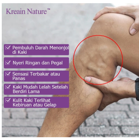 KREAIN NATURE GEL CREAM KAKI MENGOBATI PEGEL KESEMUTAN CREAM HERBAL CEPAT MERESAP NYAMAN - Gambar 6