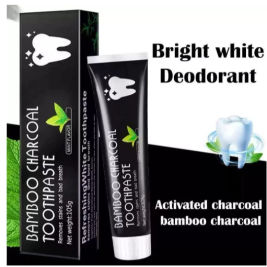 BAMBO CHARCOAL TOOTHPASTE PAKET HEMAT ODOL PASTA GIGI 105GR GIGI KUNING TERHEMPAS DAN GIGI KARANG TERHEMPASKAN - Gambar 6