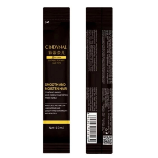 HAIR MASK CINDYNAL MASKER RAMBUT SACHET 10ML TREATMENT PELURUS RAMBUT - Gambar 2