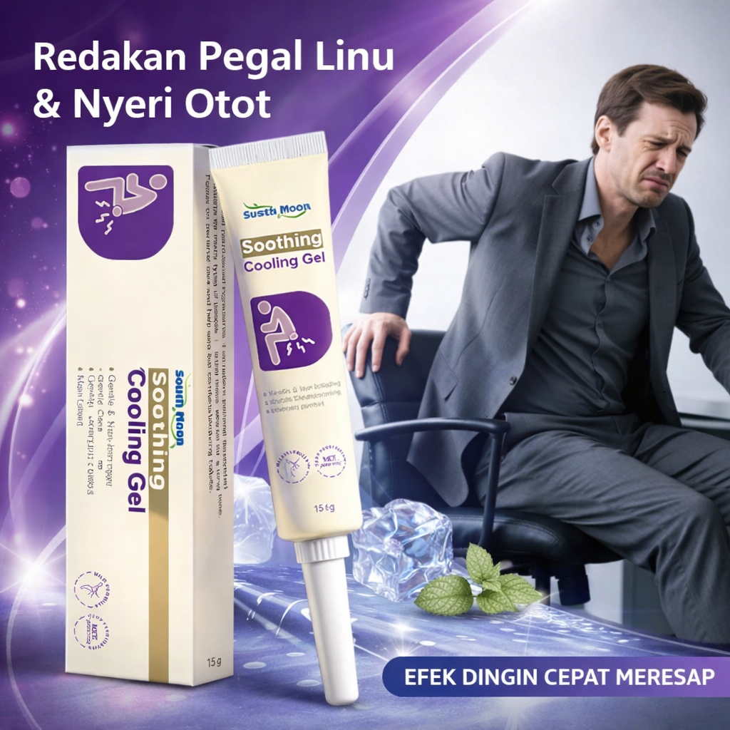 KREAIN NATURE SOOTHING COOLING GEL BAHAN HERBAL ALAMI AMBEIEN 20GRAM COCOK UNTUK SEMUA JENIS WASIR BAHAN LEMBUT - Gambar 5