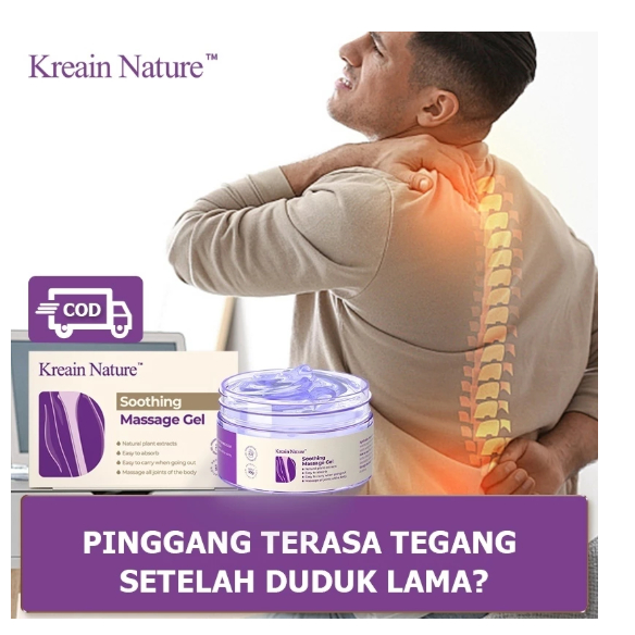 KREAIN NATURE CREAM PEREDA NYERI SENDI OTOT TUBUH BAHAN HERBAL, AMAN DIGUNAKAN UNTUK SEMUA UMUR 50GRAM - Gambar 2