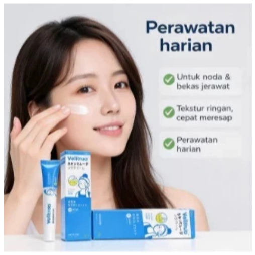 VELLTRUA GEL PERAWATAN KULIT ? MEMBANTU MENYAMARKAN KERUTAN & FLEK HITAM, KULIT TAMPAK LEBIH HALUS DAN NAMPAK LEBIH MUDA - Gambar 5