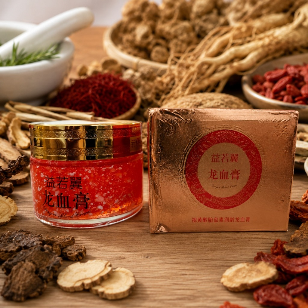 CREAM DRAGON BLOOD CREAM WAJAH ANTI PENUAAN ANTI KERUT MENCERAHKAN WAJAH MELEMBAPKAN 50 GRAM - Gambar 2