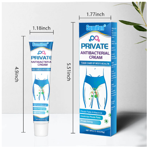 CREAM SUMIFUN PRIVATE / SALEP GATAL SELANGKANGAN ANTI BAKTERI UNTUK PRIA AMAN UNTUK KULIT SENSITIF - Gambar 3