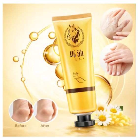 PAKET HEMAT IMAGES HAND CREAM HORSE OIL MELEMBABKAN KULIT TANGAN MENGATASI TANGAN PECAH PECAH DAN MENUTRISI KULIT - Gambar 3