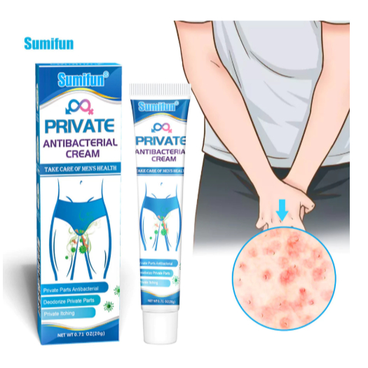 CREAM SUMIFUN PRIVATE / SALEP GATAL SELANGKANGAN ANTI BAKTERI UNTUK PRIA AMAN UNTUK KULIT SENSITIF