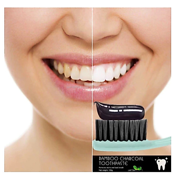 BAMBO CHARCOAL TOOTHPASTE PAKET HEMAT ODOL PASTA GIGI 105GR GIGI KUNING TERHEMPAS DAN GIGI KARANG TERHEMPASKAN - Gambar 3