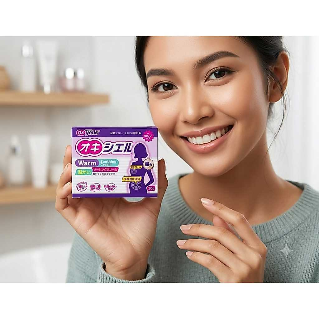 OXYELLE CREAM HERBAL HANGAT PEREDA NYERI HAID SAAT MENSTRUASI